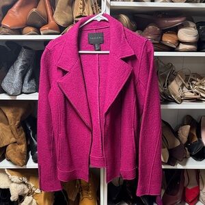 Tahari Women's Fuchsia Blazer